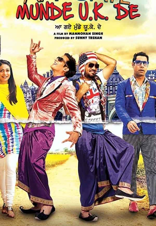 Aa Gaye Munde UK De Poster 7