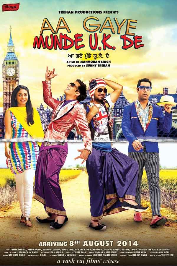 Aa Gaye Munde UK De Poster 4