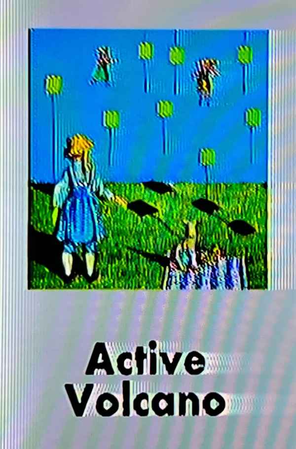 Active Volcano Poster 2