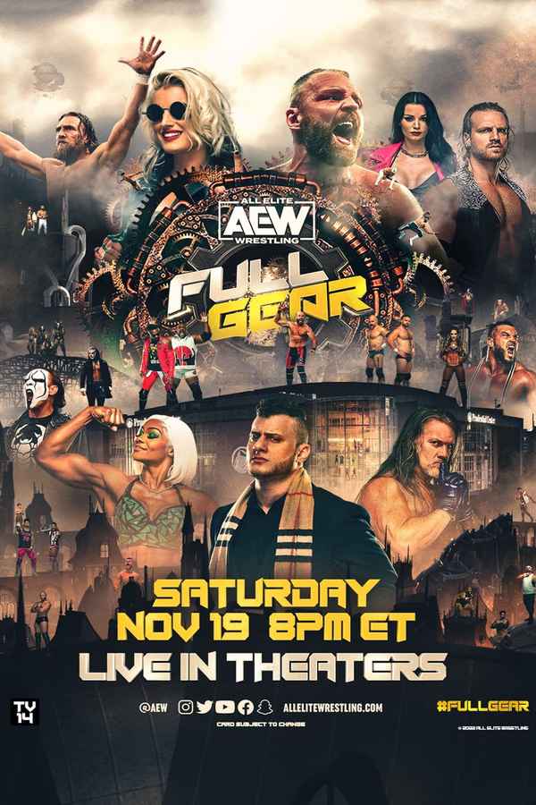 AEW Full Gear 2022 Poster 1