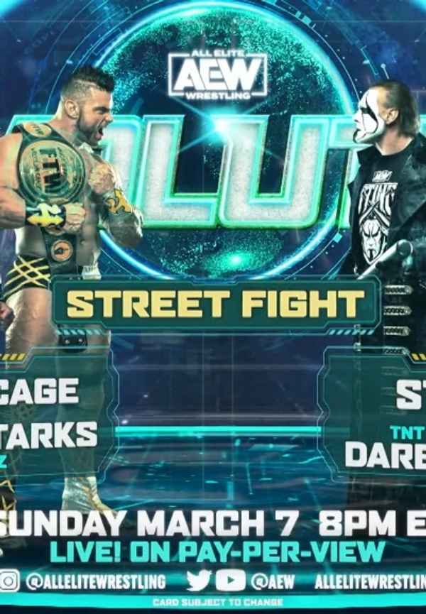 AEW Revolution Poster 6