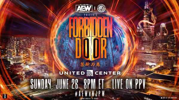 AEW x NJPW: Forbidden Door Poster 1