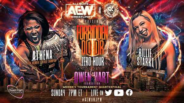 AEW x NJPW Forbidden Door: Zero Hour - Pre-Show Poster 1