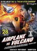 Airplane vs Volcano Poster 1