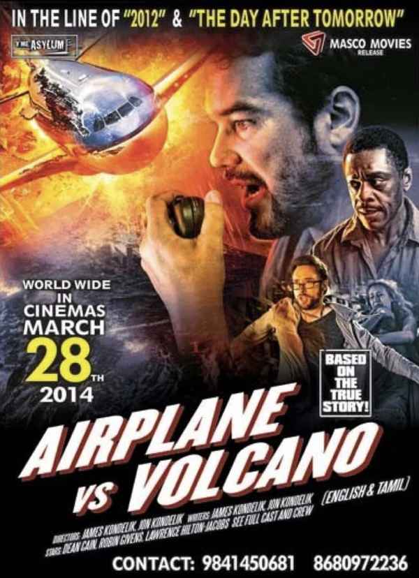 Airplane vs Volcano Poster 1