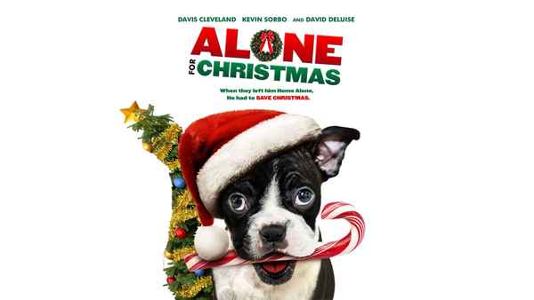 Alone for Christmas Poster 2
