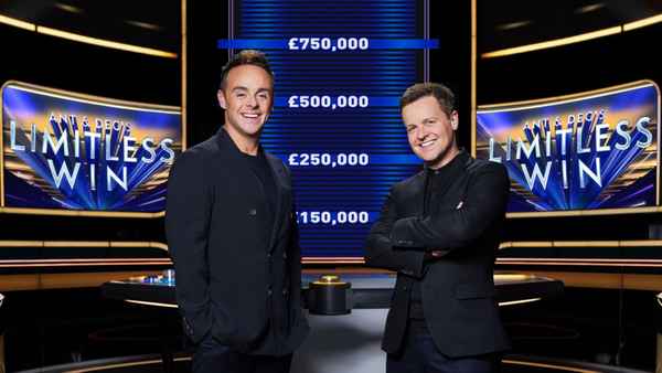 Ant & Dec's Limitless Win Poster 1