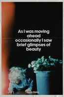 As I Was Moving Ahead Occasionally I Saw Brief Glimpses of Beauty Poster 1