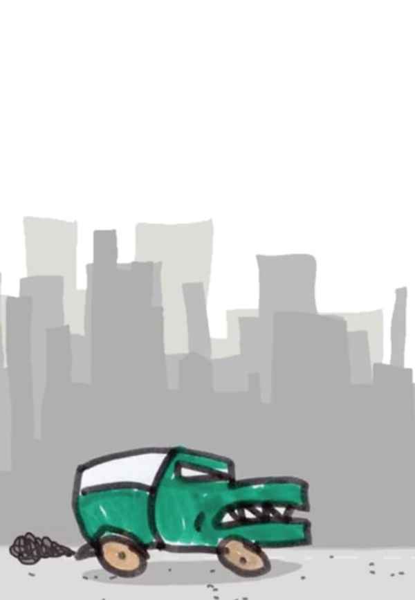 Autosaurus Rex Poster 2