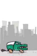 Autosaurus Rex Poster 1