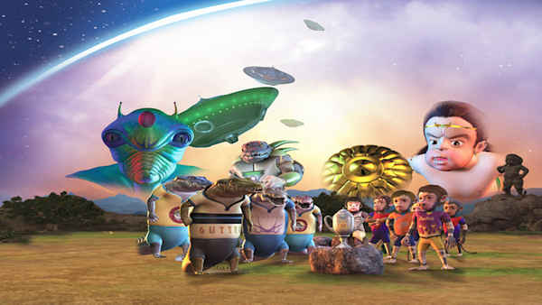 Bal Hanuman IV - Attack Of The Universe Poster 7