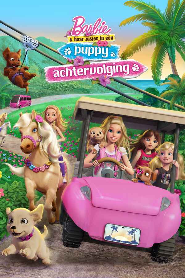 Barbie & Her Sisters in a Puppy Chase Poster 2