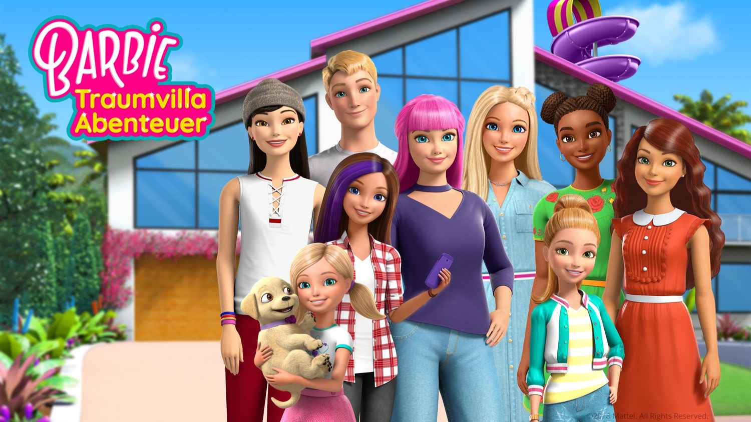 Barbie dream house movie best sale in english