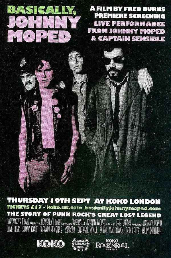 Basically, Johnny Moped Poster 4