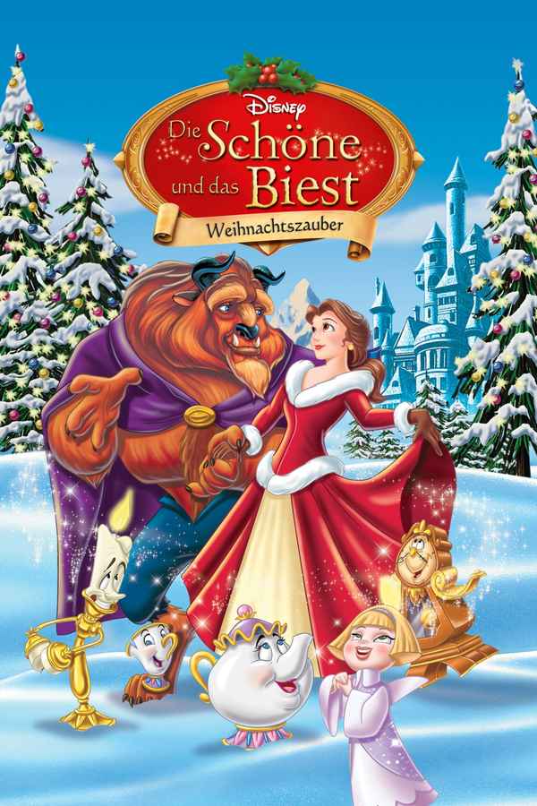 Beauty And The Beast-The Enchanted Christmas Poster 2