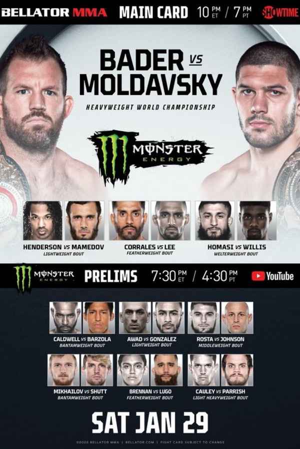 Bellator 273: Bader vs. Moldavsky Poster 3