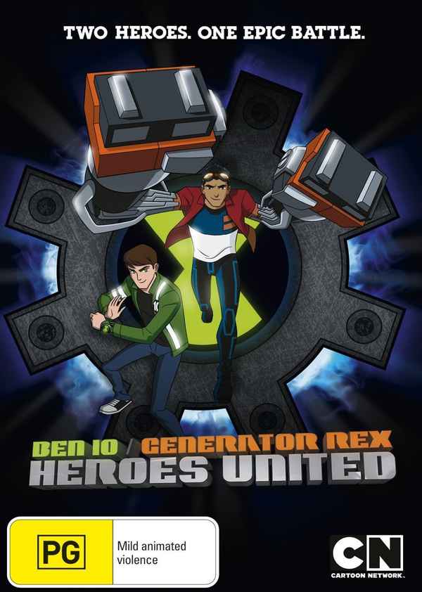 Ben 10 Generator Rex Heroes United Poster 2