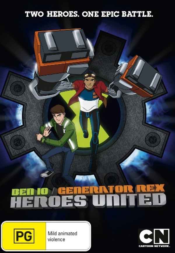 Ben 10 Generator Rex Heroes United Poster 3