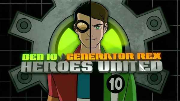Ben 10 Generator Rex Heroes United Poster 1