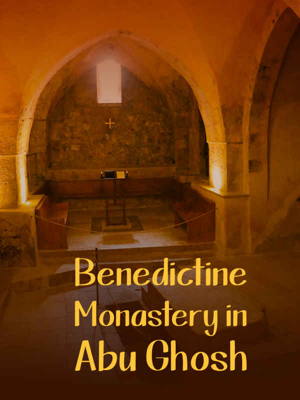 Benedictine Monastery in Abu Ghosh Poster 1