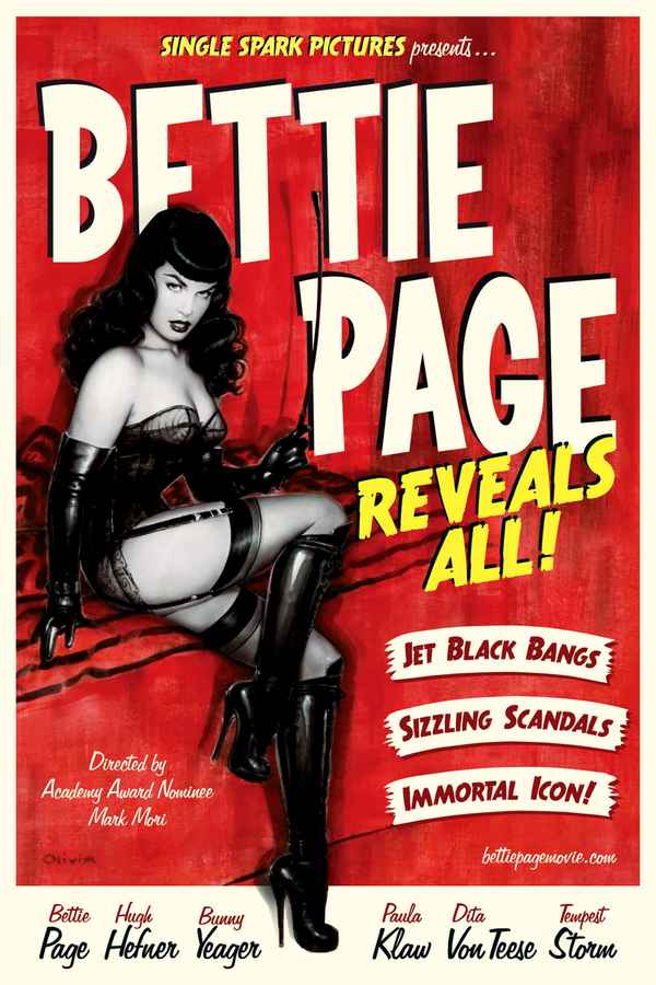 Bettie Page Reveals All Poster 1