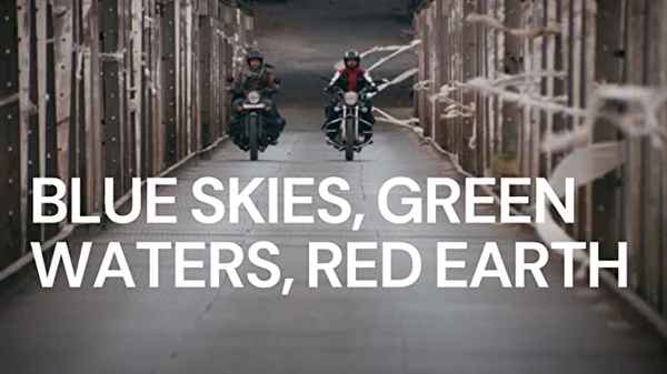 Blue Skies, Green Waters, Red Earth Poster 3