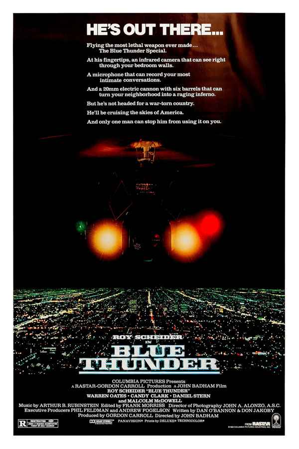 Blue Thunder Poster 2