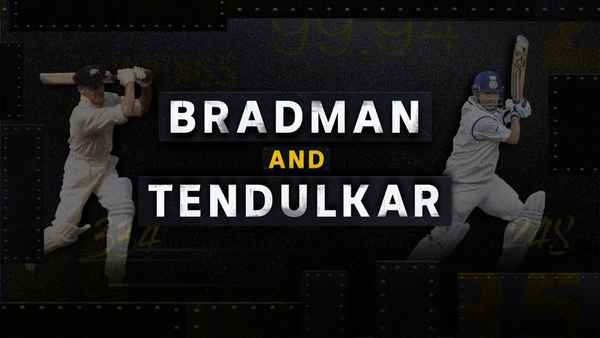Bradman and Tendulkar Poster 2