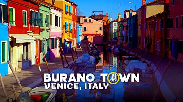 Burano Town Venice, Italy Poster 1