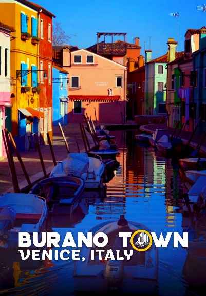 Burano Town Venice, Italy