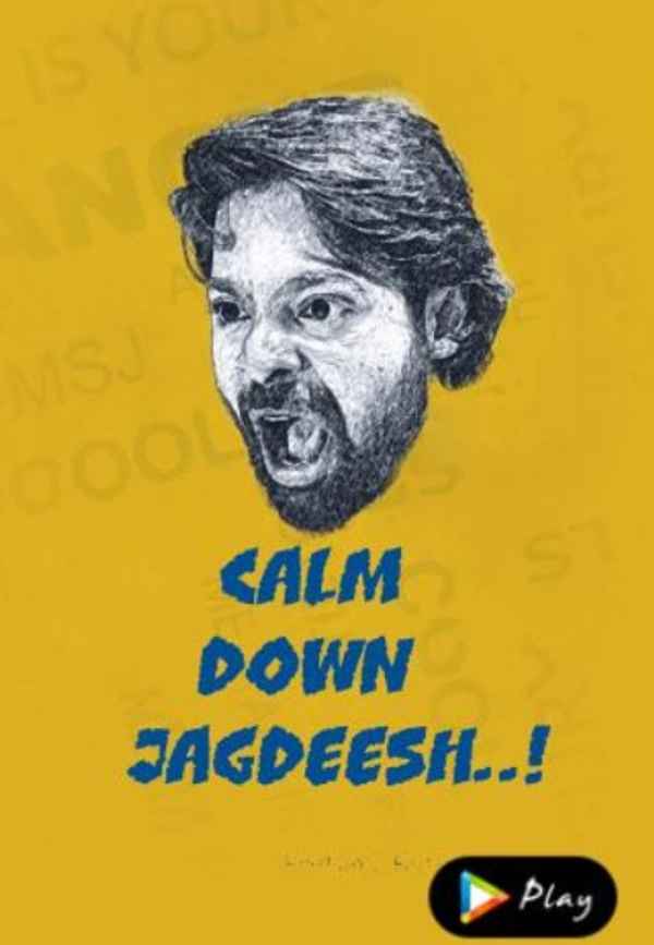 Calm Down Jagdeesh Poster 2