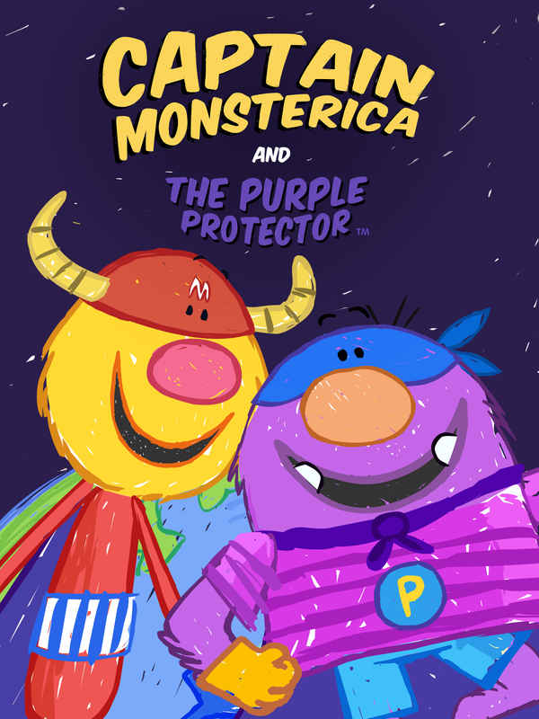 Captain Monsterica & The Purple Protector Poster 2
