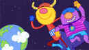 Captain Monsterica & The Purple Protector Poster 1