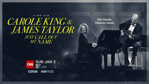 Carole King & James Taylor: Just Call Out My Name Poster 2