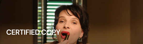 Certified Copy Poster 2