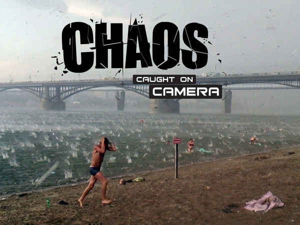 Chaos Caught On Camera Poster 2
