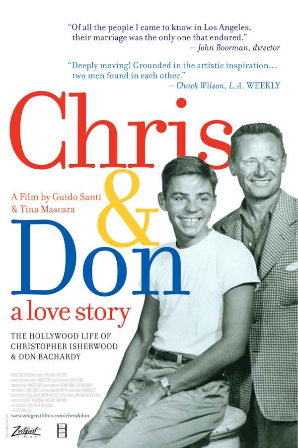 Chris & Don: A Love Story Poster 1