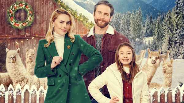 Christmas on the Alpaca Farm Poster 2