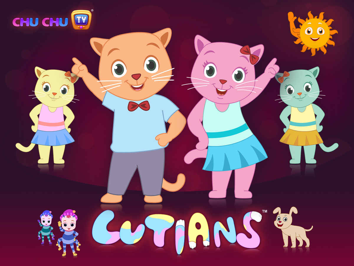 ChuChu TV Cutians - Nursery Rhymes and Cartoon Shows: