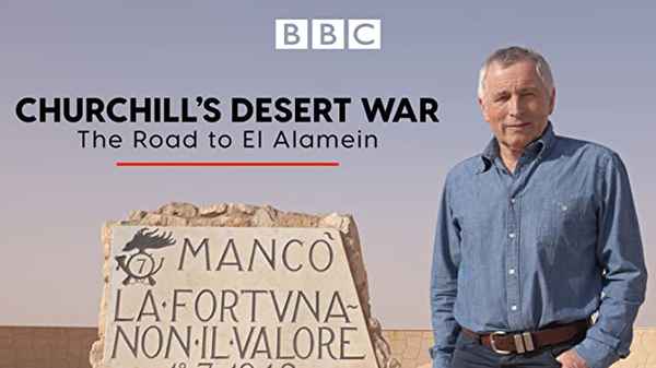 Churchill's Desert War - The Road to El Alamein Poster 1