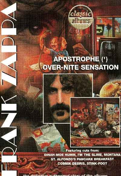 Classic Albums: Frank Zappa - Apostrophe (') Over-Nite Sensation