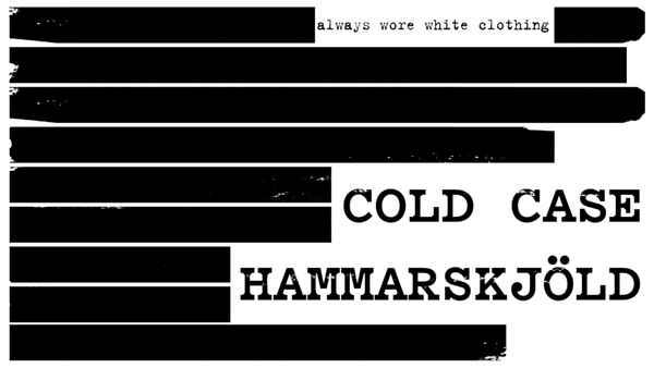 Cold Case Hammarskjöld Poster 3