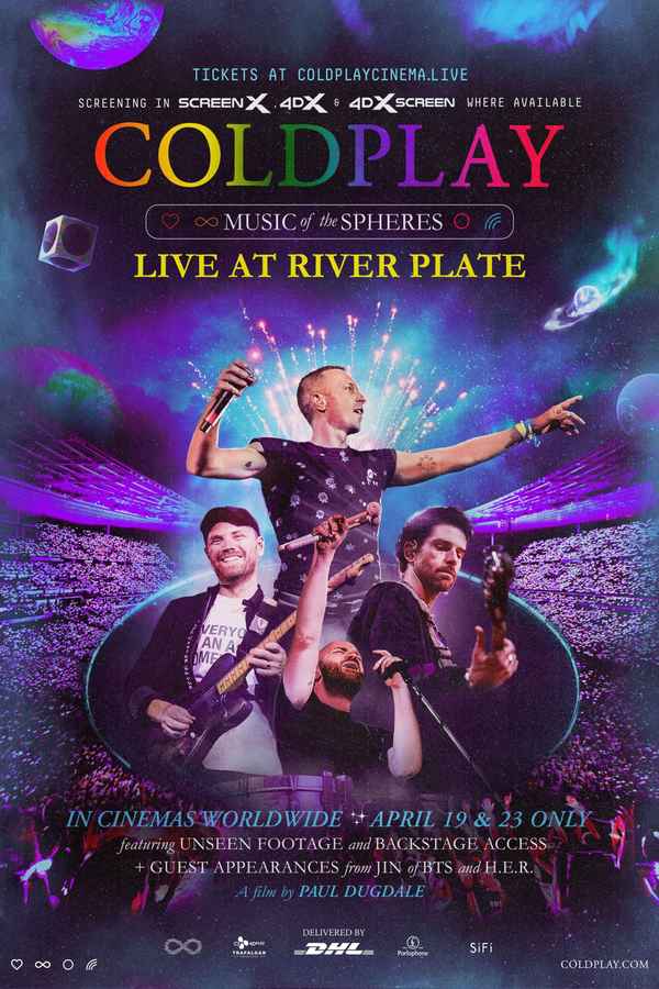 Coldplay - Music of The Spheres: Live at River Plate Poster 1