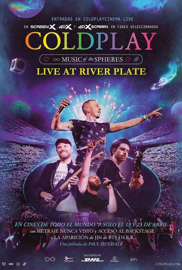 Coldplay - Music of The Spheres: Live at River Plate Poster 5