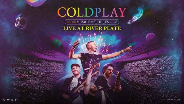 Coldplay - Music of The Spheres: Live at River Plate Poster 2