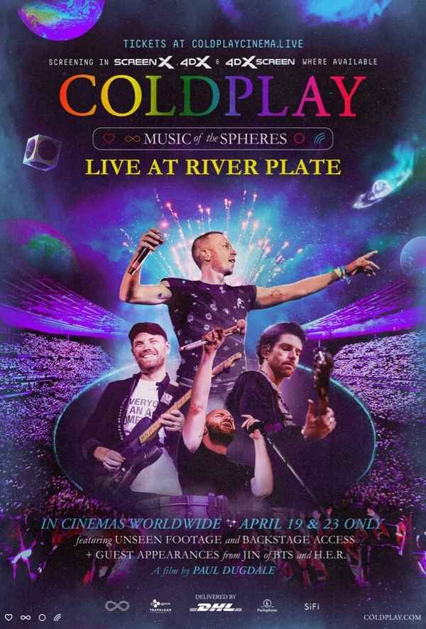 Coldplay - Music of The Spheres: Live at River Plate Poster 6