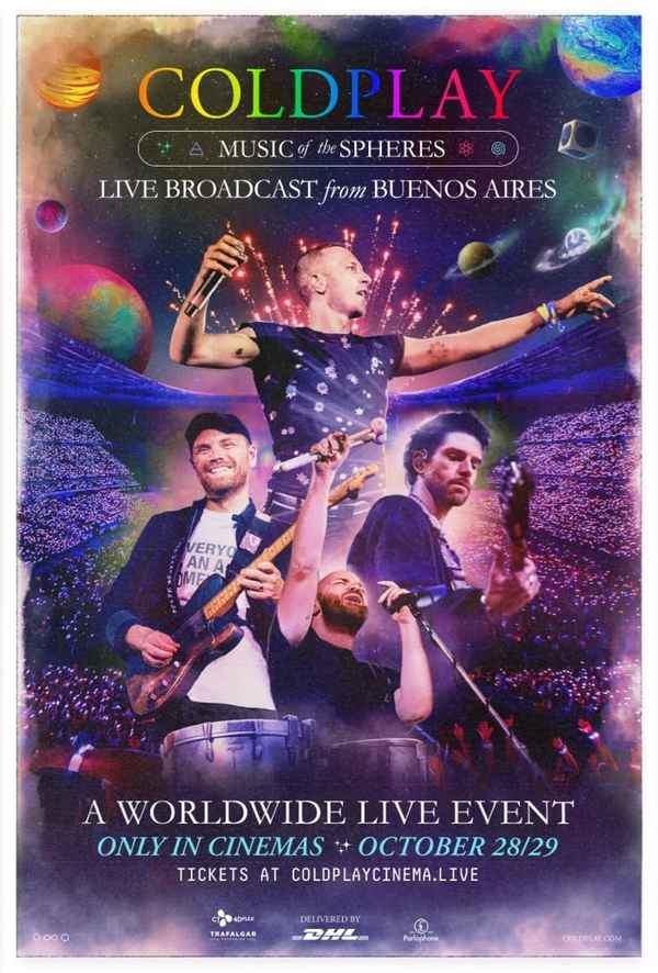 Coldplay Music of the Spheres Live Broadcast From Buenos Aires Poster 7
