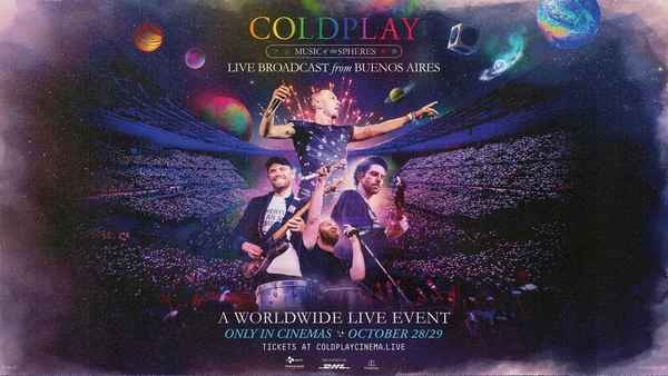 Coldplay Music of the Spheres Live Broadcast From Buenos Aires Poster 6