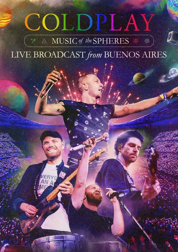 Coldplay Music of the Spheres Live Broadcast From Buenos Aires Poster 3