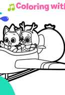 Coloring with Hogi Poster 2